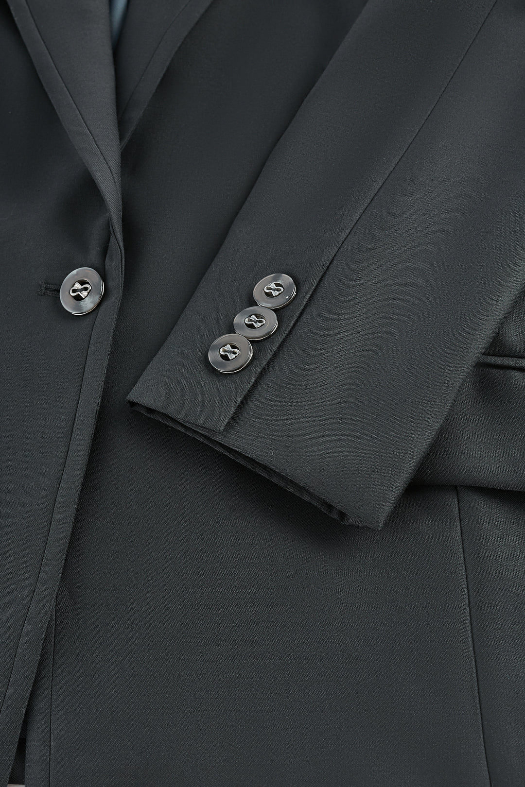 Wool Collection Anti-Static 標準領套裝西裝外套(配頸巾)