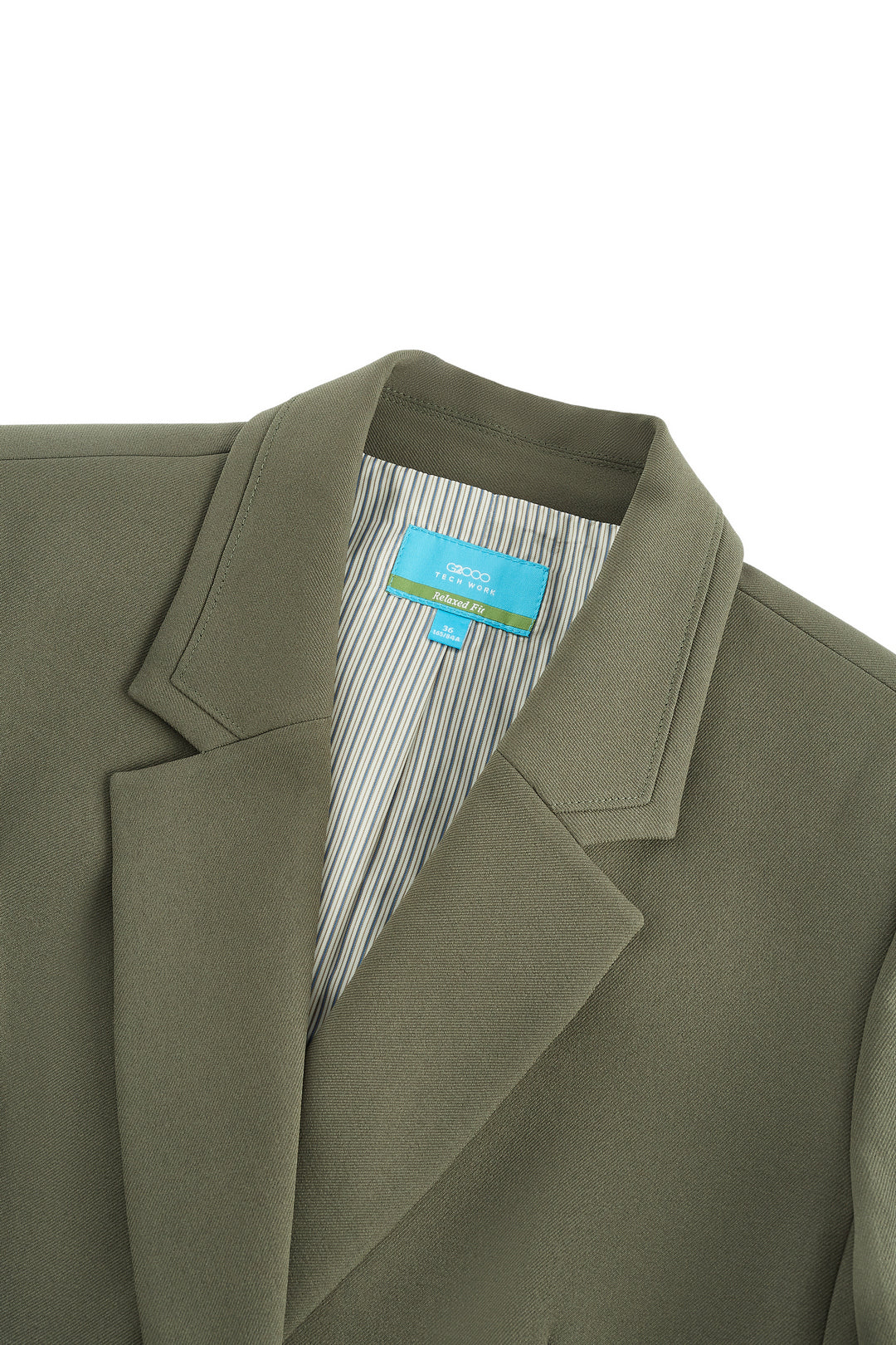 Opaque 標準領套裝西裝外套(配頸巾)