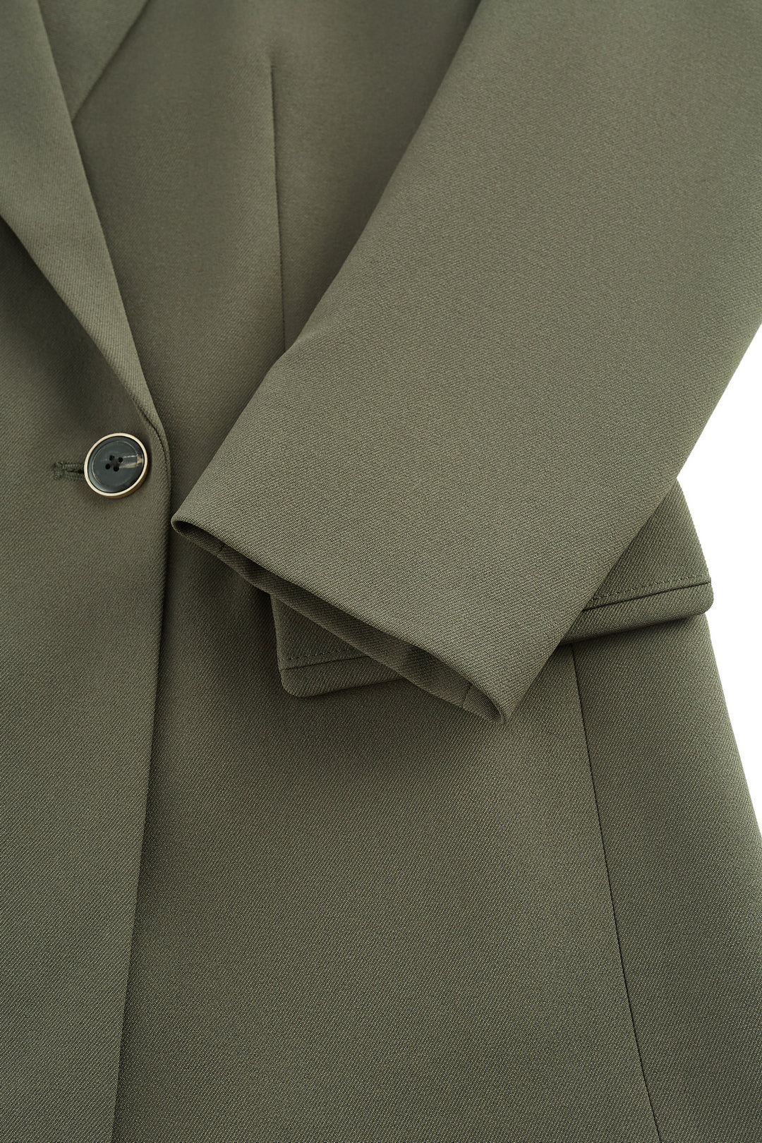 Opaque 標準領套裝西裝外套(配頸巾)