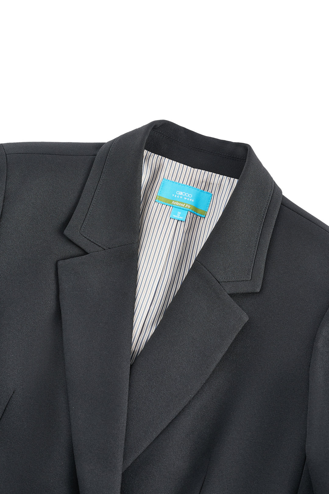 Opaque 標準領套裝西裝外套(配頸巾)