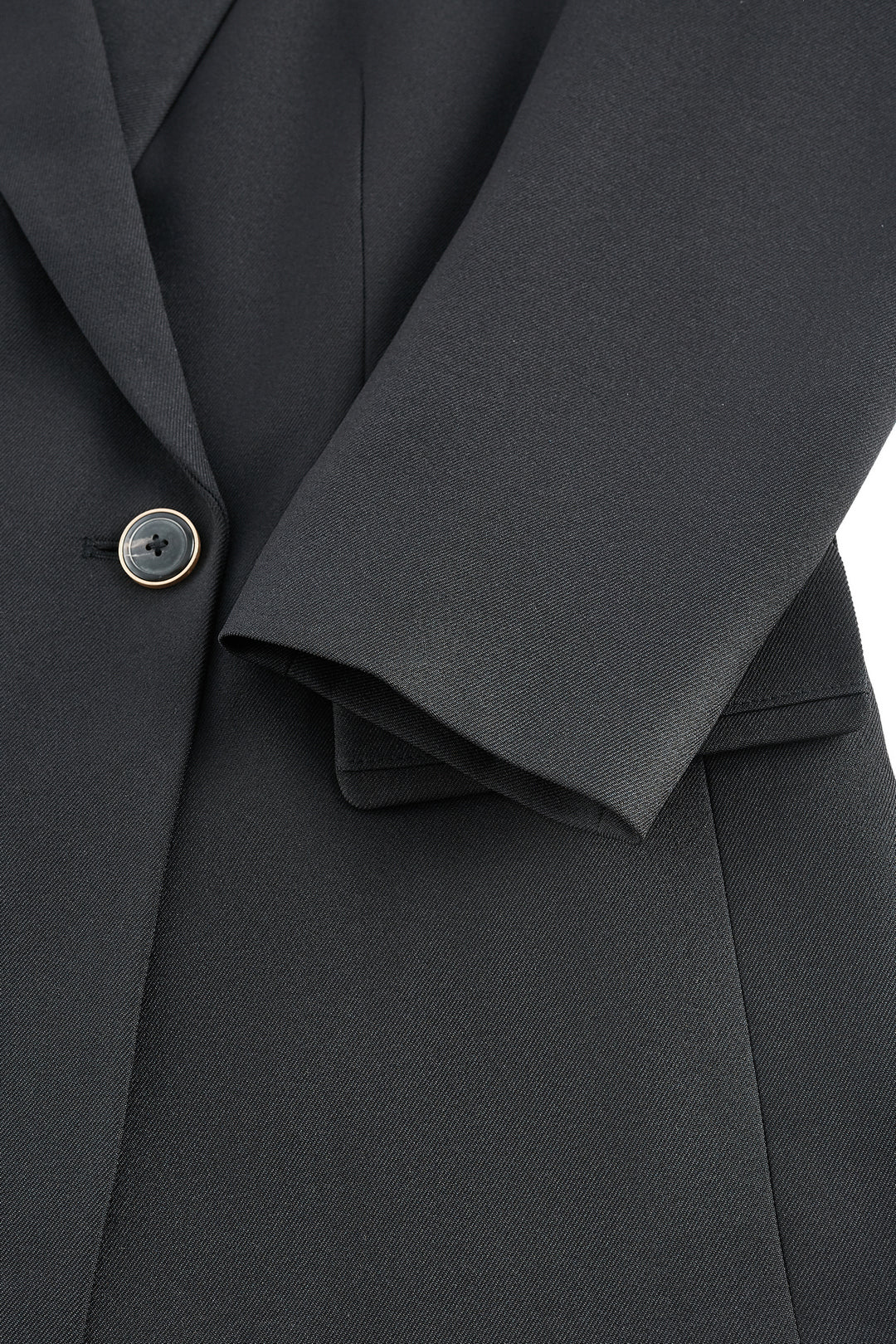 Opaque 標準領套裝西裝外套(配頸巾)