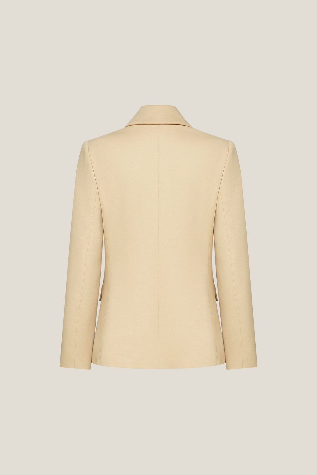 標準領長袖獨立西裝外套(配胸針)