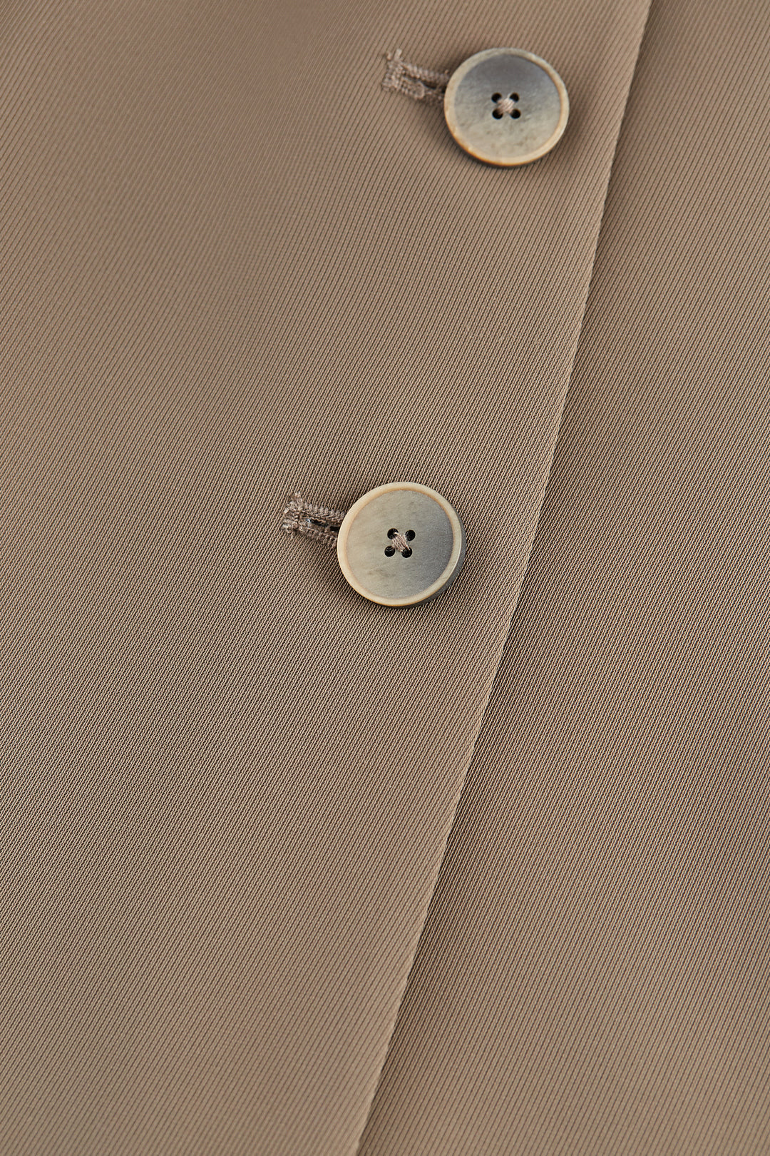 Twill 劍領獨立西裝外套(配鏈條腰帶)