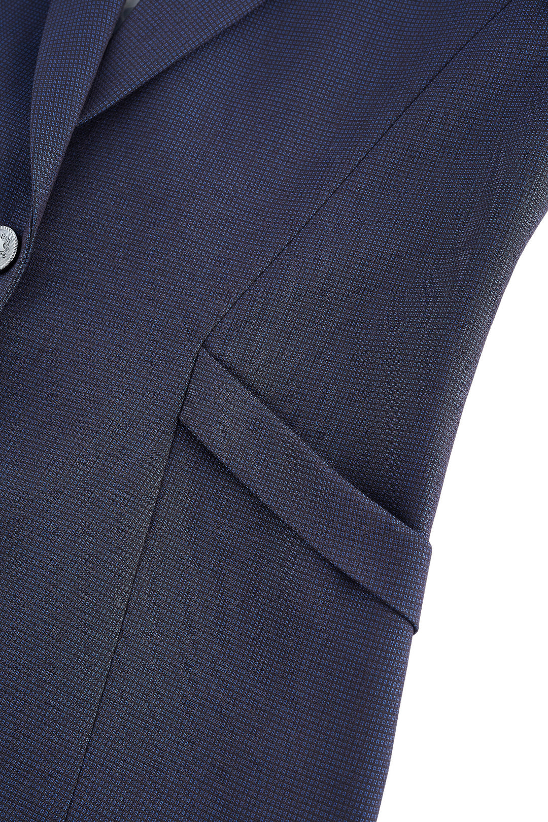 Textured 劍領套裝西裝外套