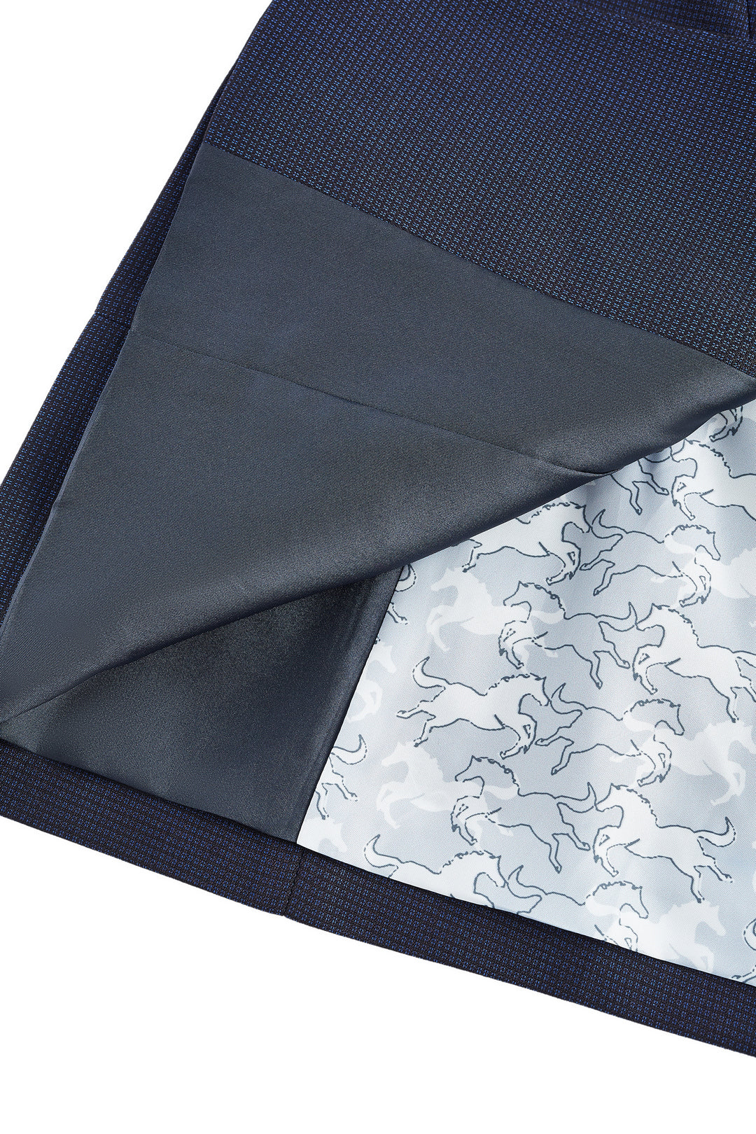 Textured 劍領套裝西裝外套