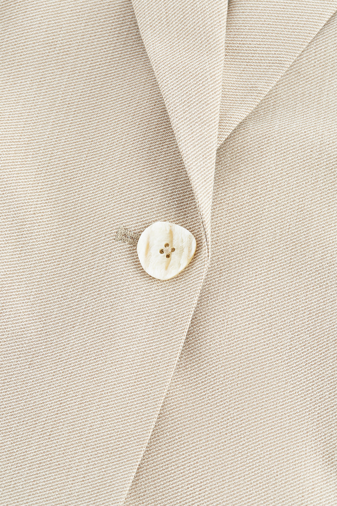 Twill 標準領套裝西裝外套(配胸針)