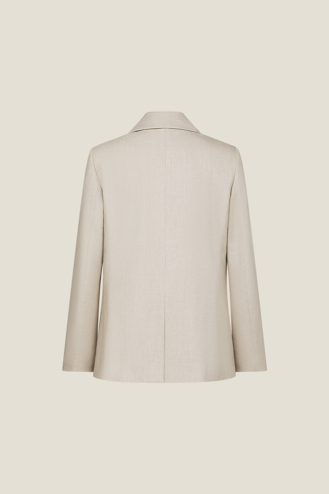 Twill 標準領套裝西裝外套(配胸針)