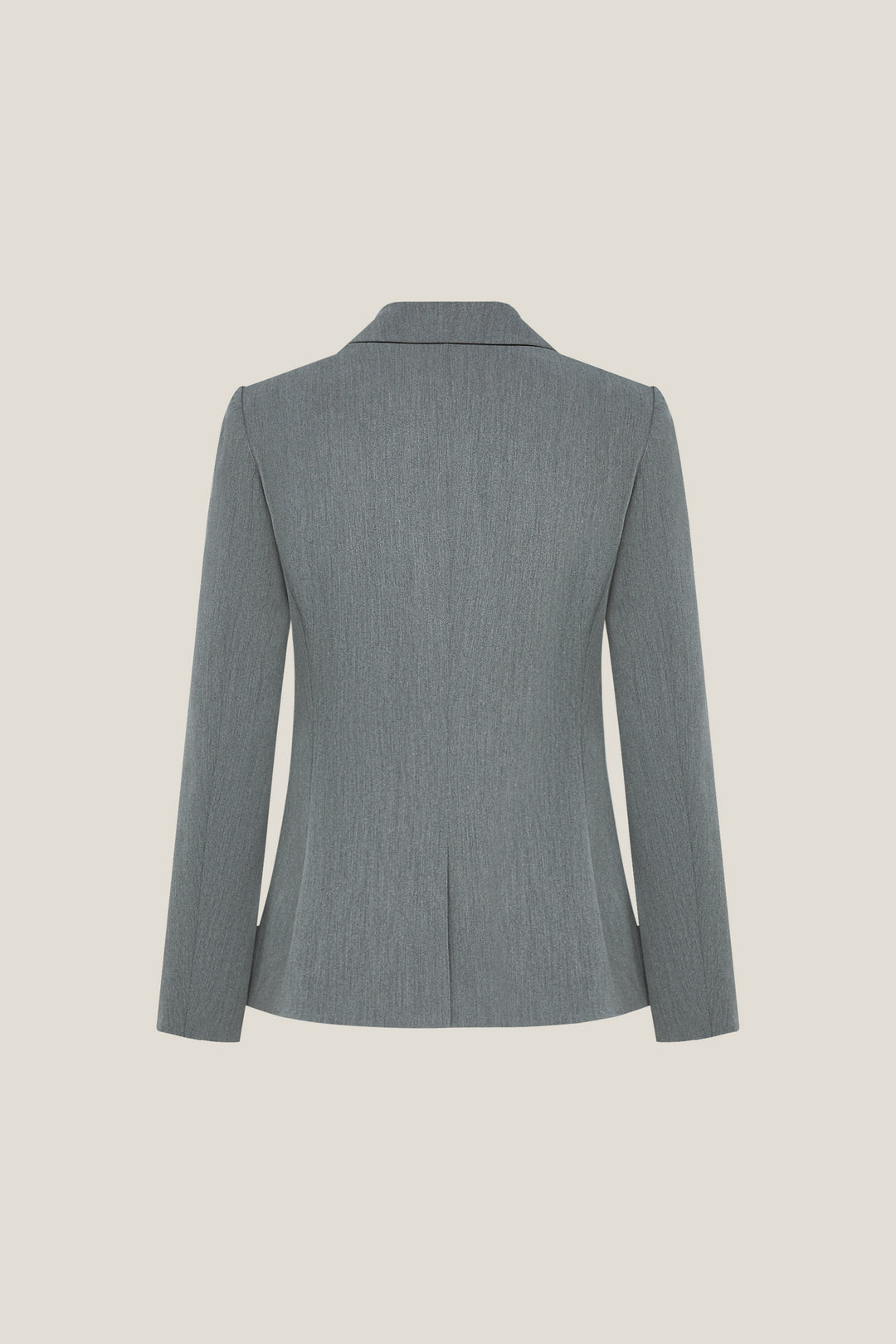 Notch Lapel Long Sleeve Suit Blazer With Brooch