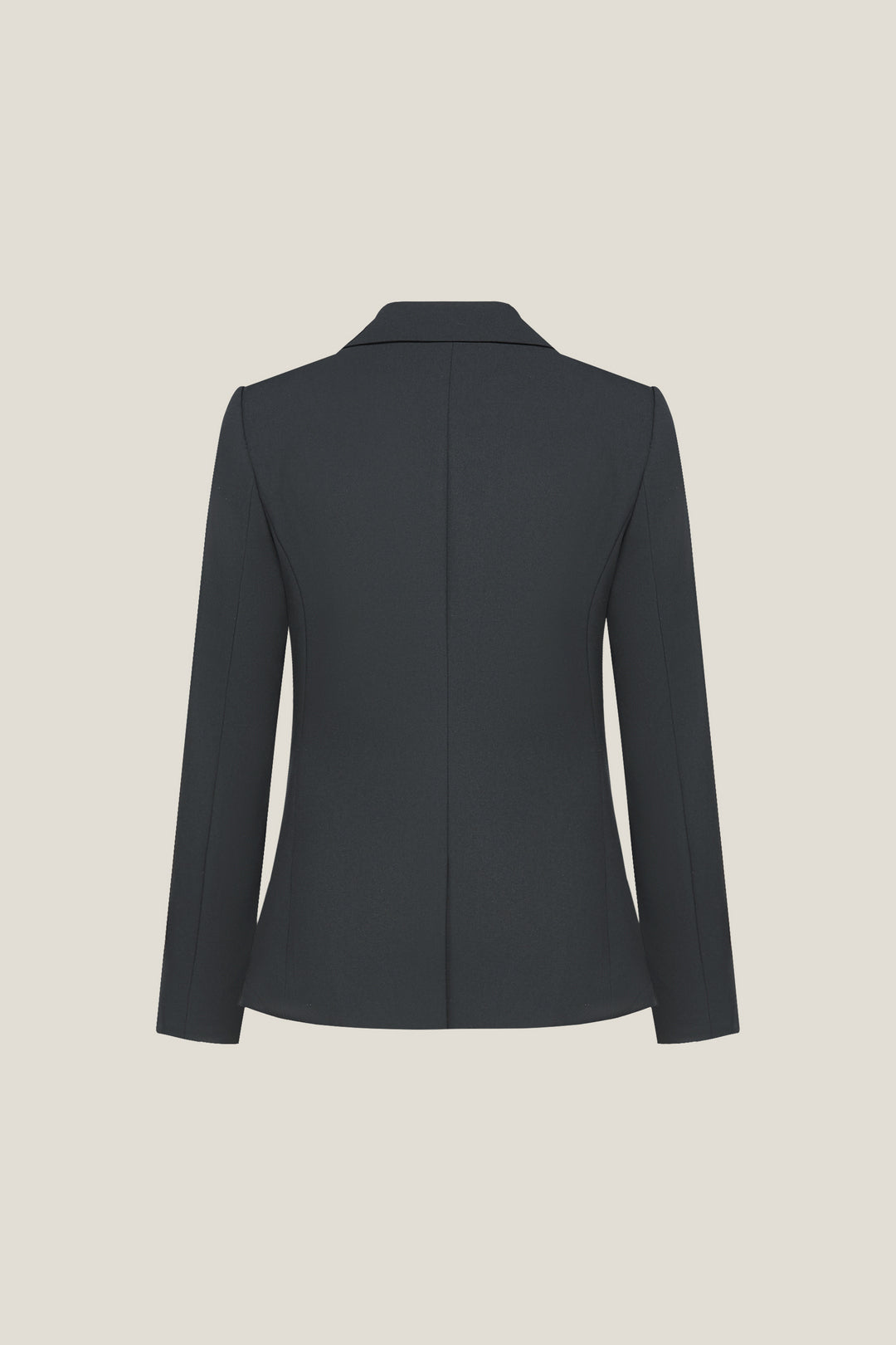Notch Lapel Long Sleeve Suit Blazer With Brooch