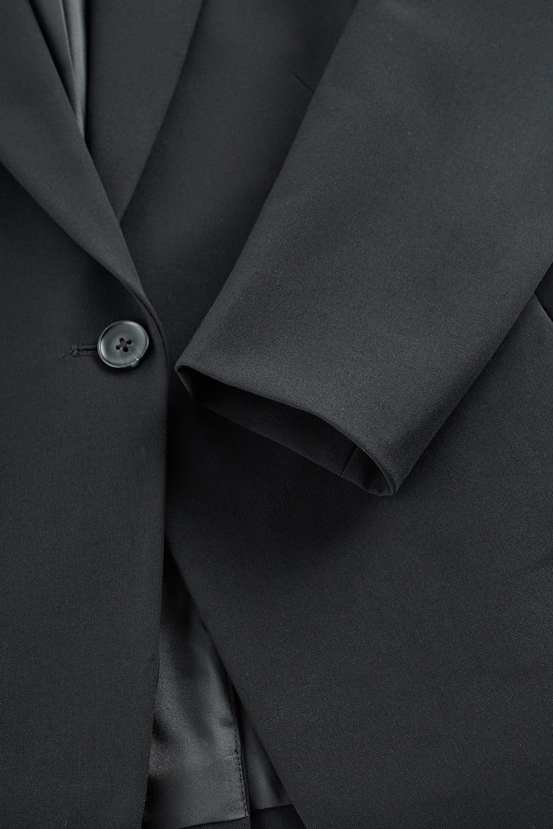 Notch Lapel Long Sleeve Suit Blazer With Brooch