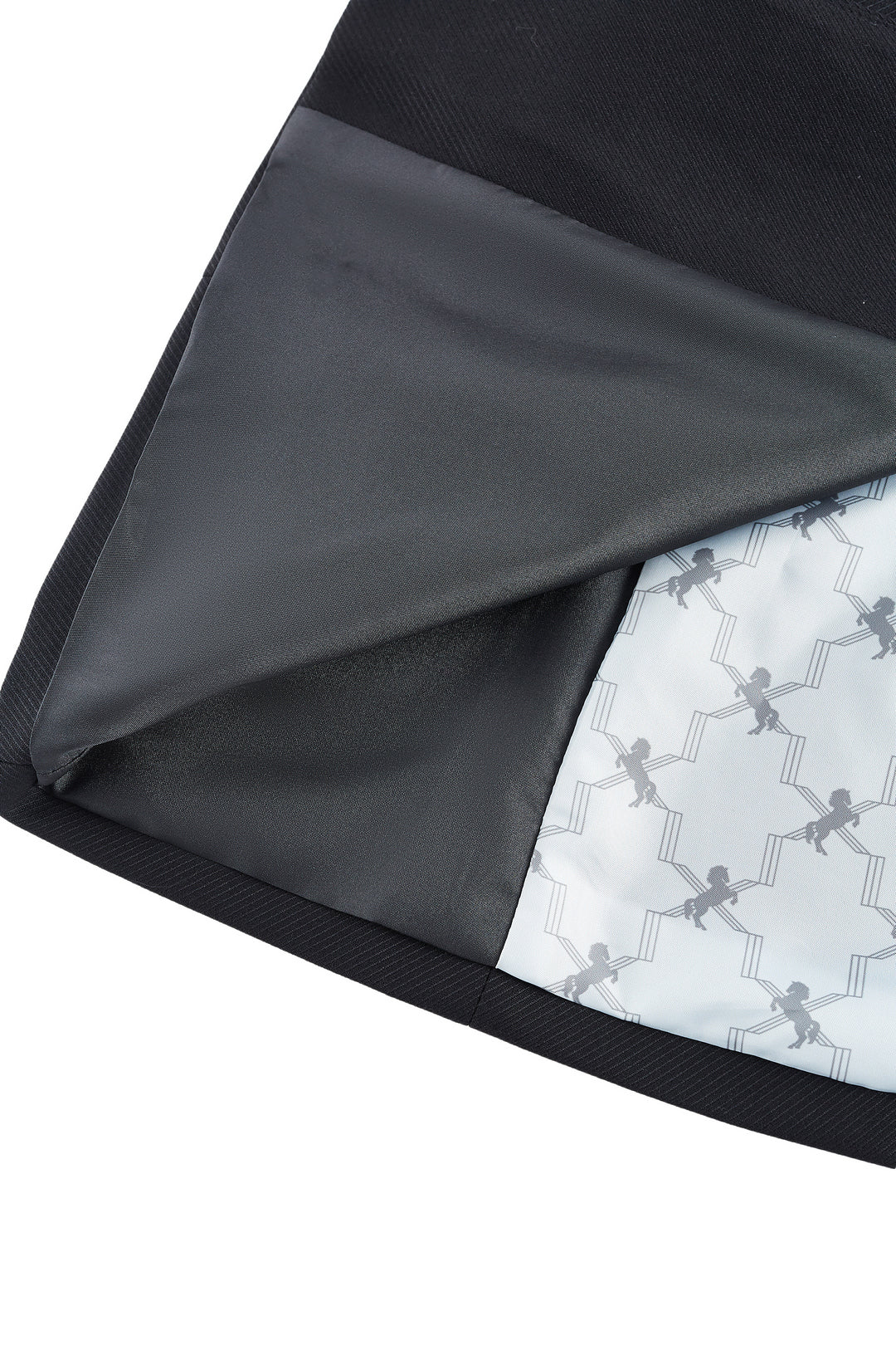 標準領長袖套裝西裝外套(配胸針)