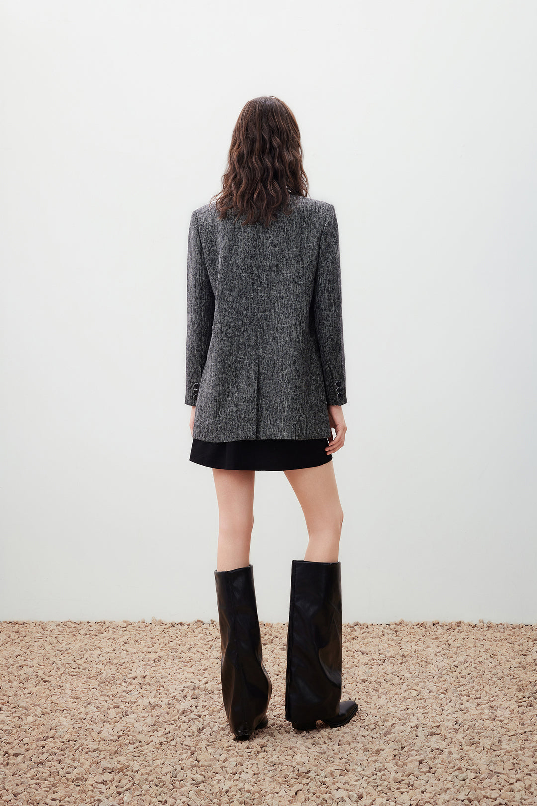 劍領長袖獨立西裝外套