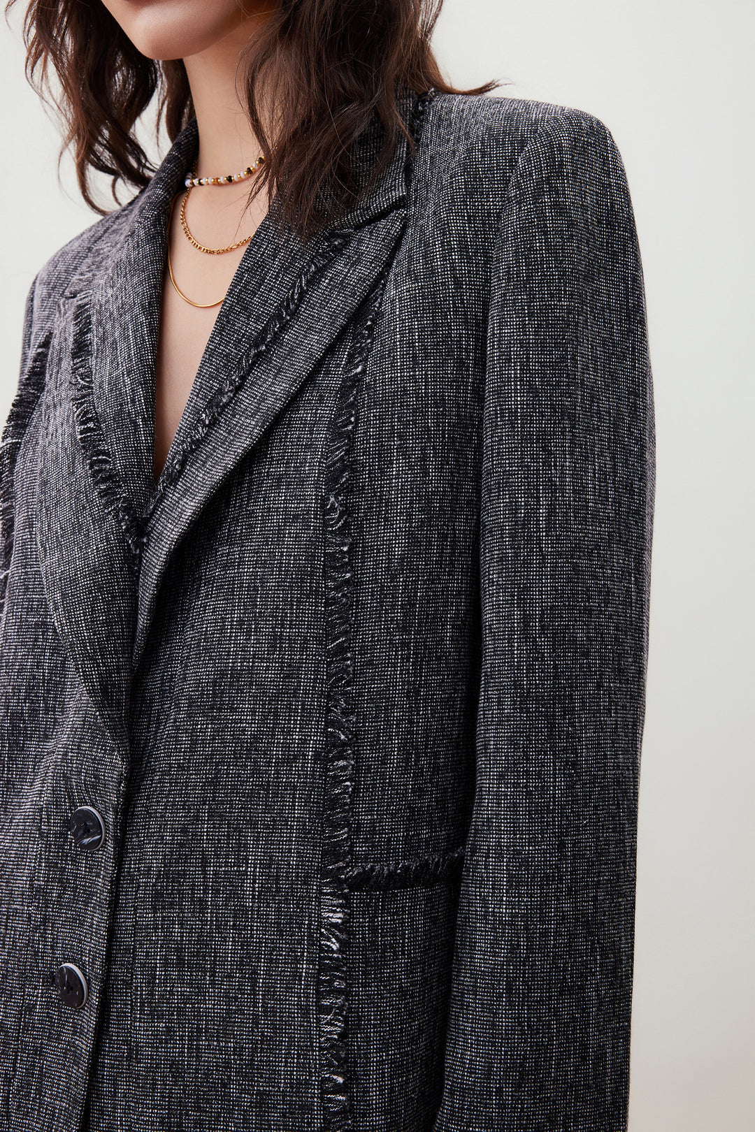 劍領長袖獨立西裝外套