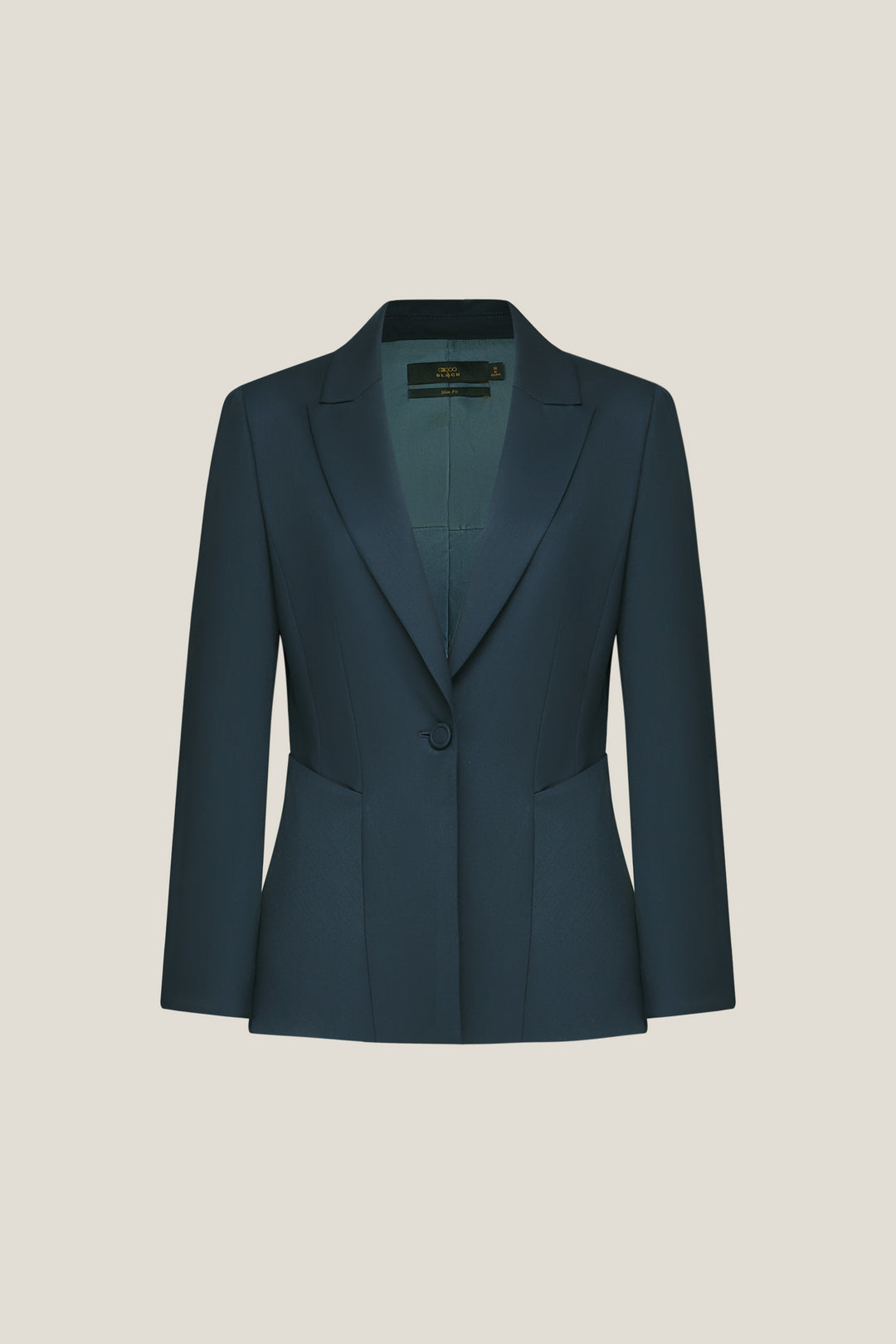 G2000 WOMAN-wool-collection-anti-static-peak-lapel-suit-blazer-56214013-Blue