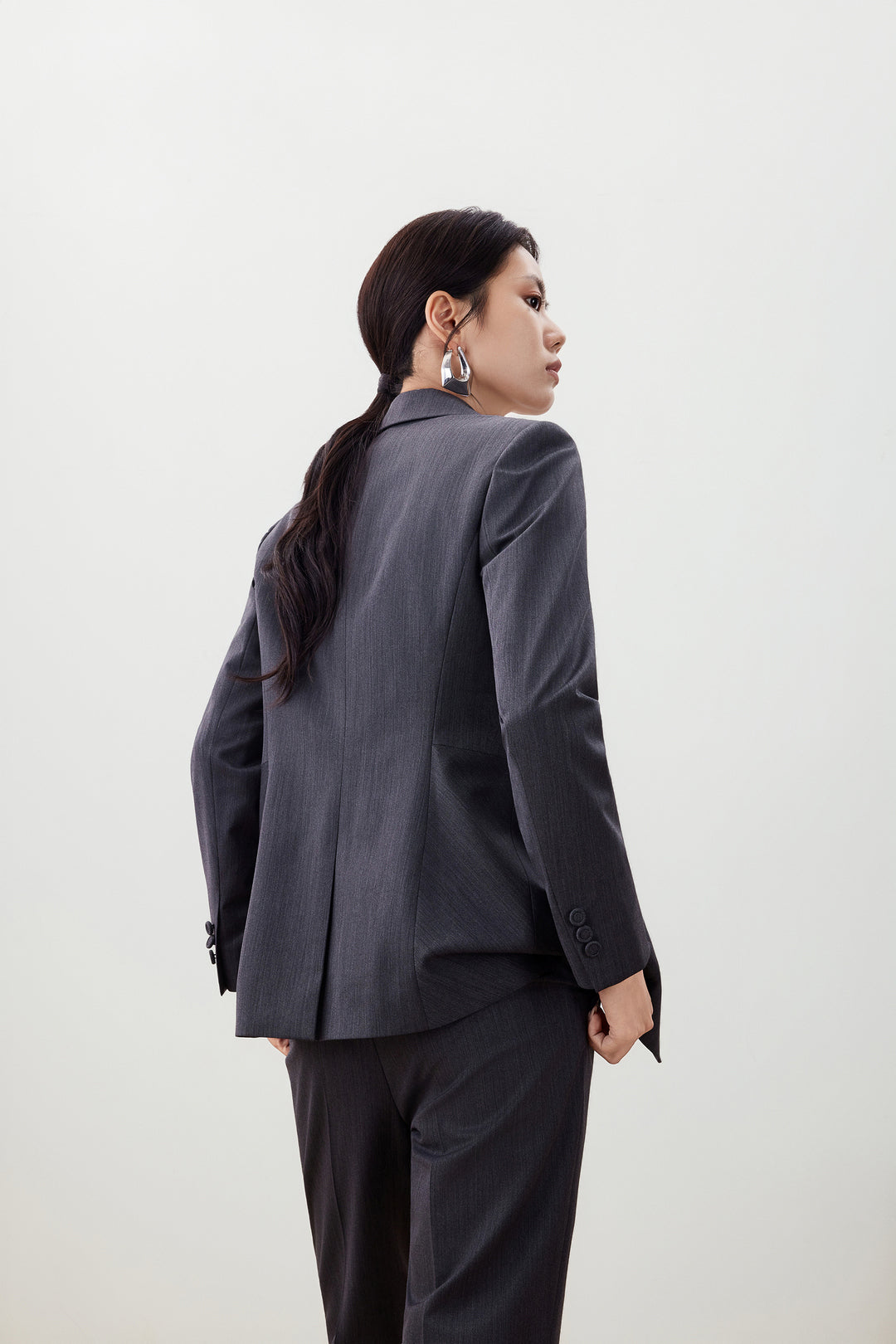 Wool Collection Anti-Static 劍領套裝西裝外套