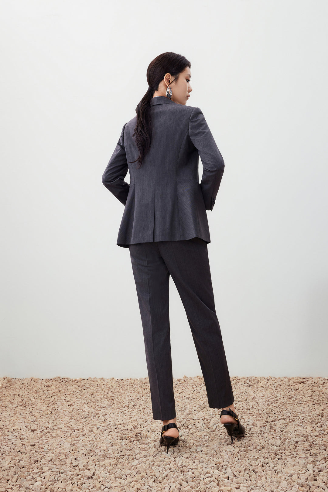 Wool Collection Anti-Static 劍領套裝西裝外套