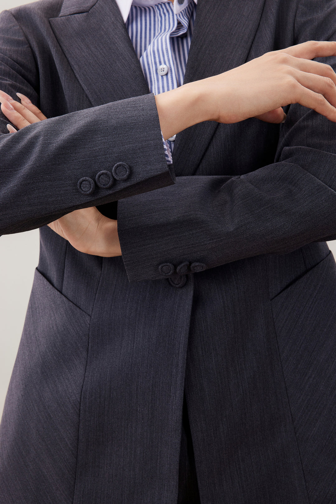 Wool Collection Anti-Static 劍領套裝西裝外套