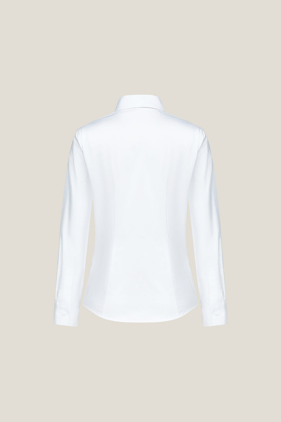 Twill 翻領長袖商務恤衫(配項鏈)