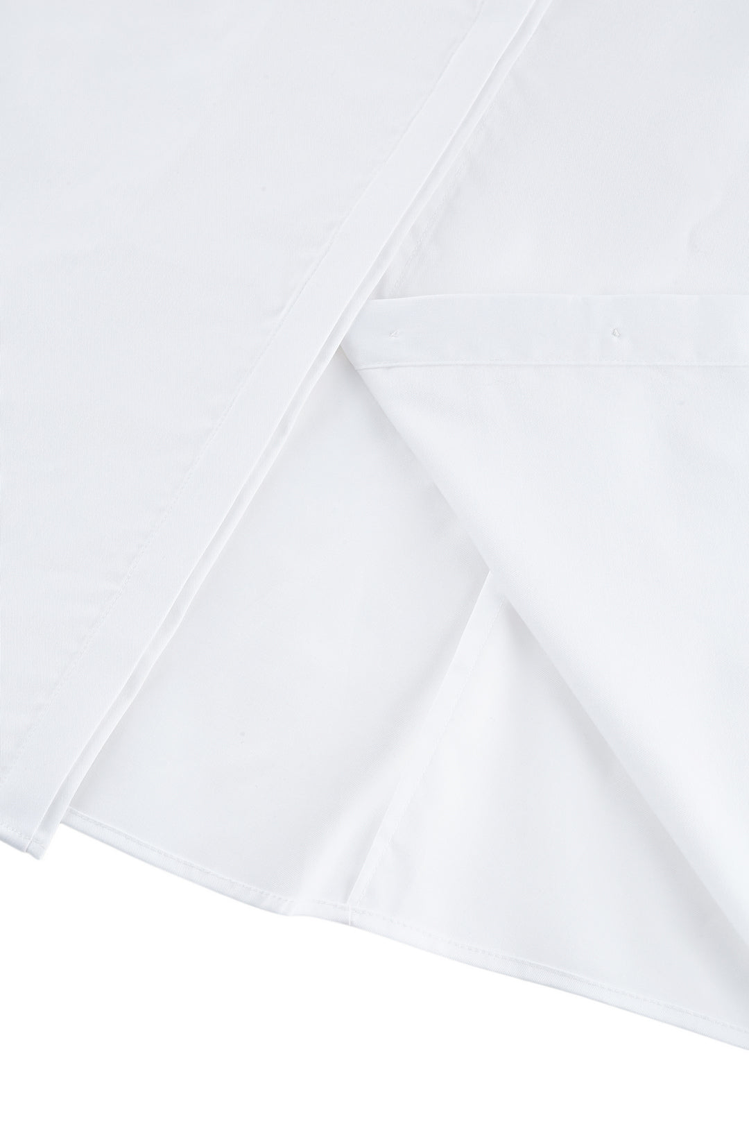 Twill 翻領長袖商務恤衫(配項鏈)