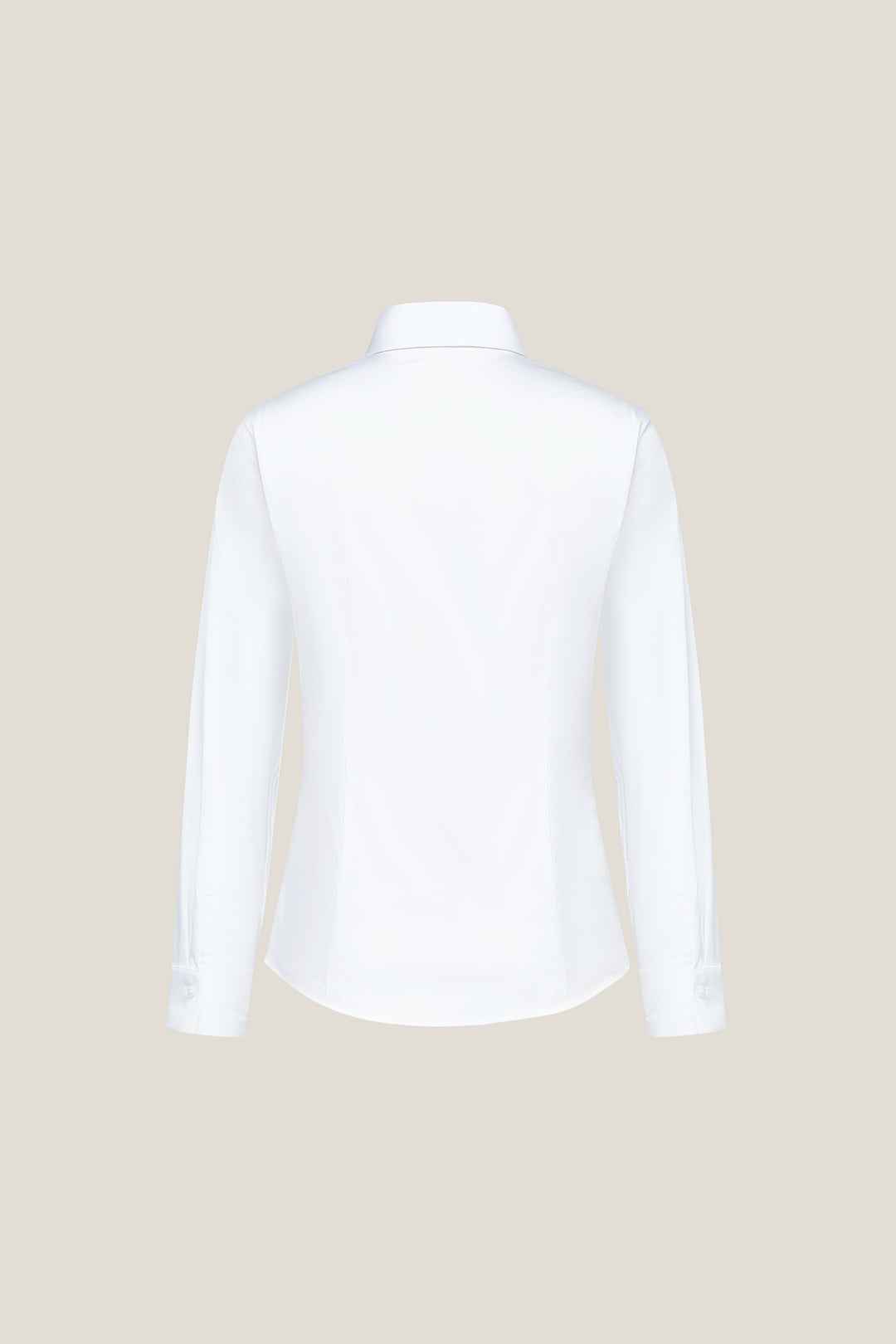 Easy Care 翻領長袖商務恤衫(配可拆卸領帶)