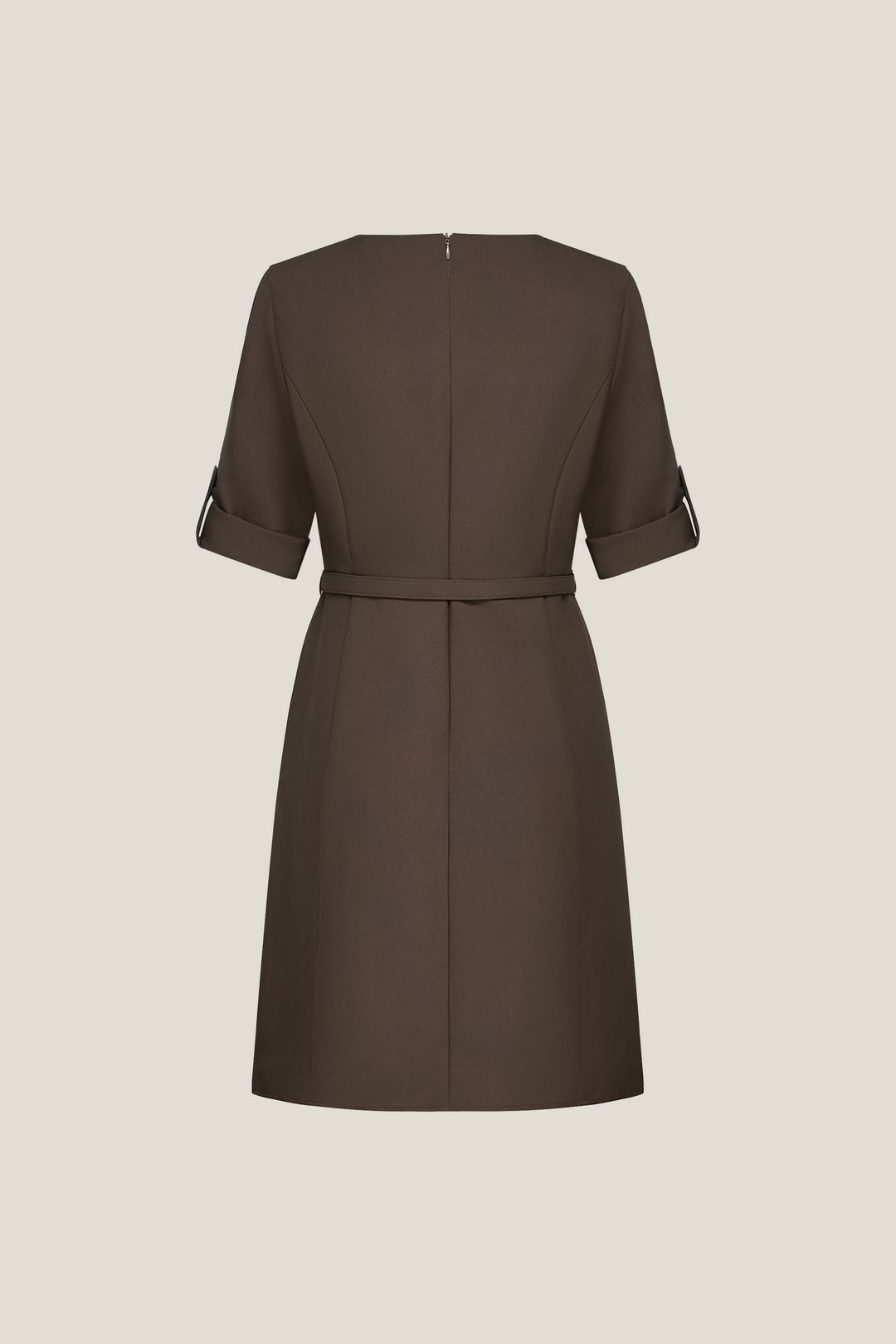 Water Repellent 圓領連身裙