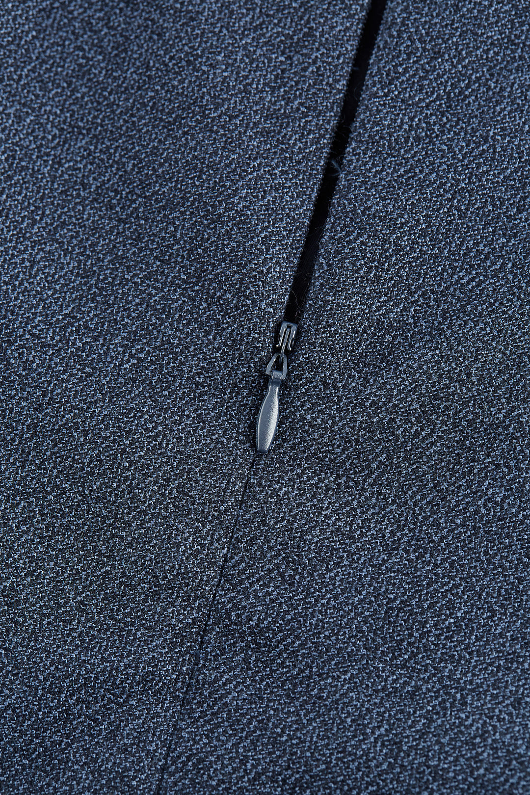 Textured 圓領連身裙