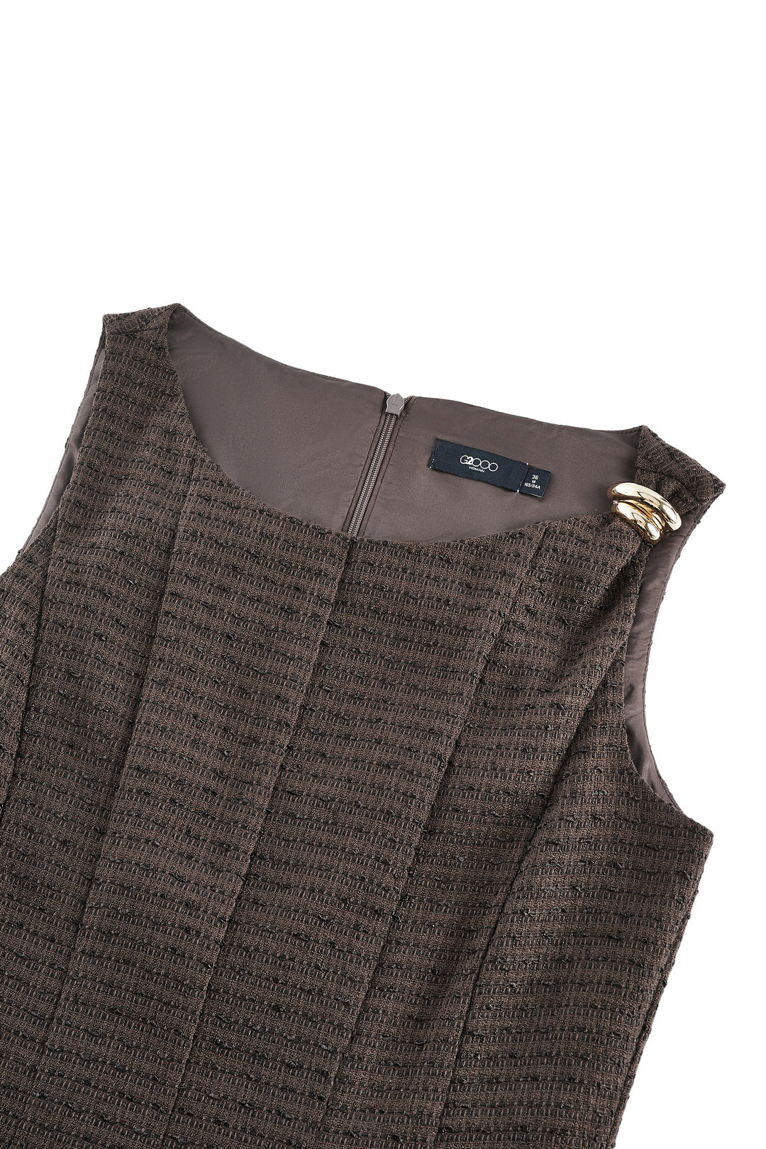 船領無袖連身裙