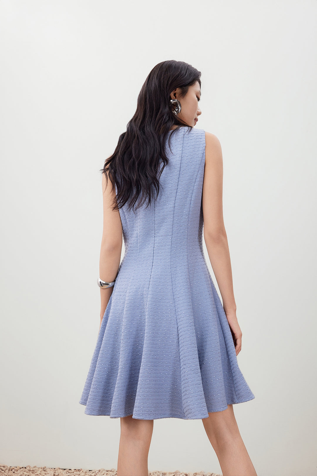 船領無袖連身裙