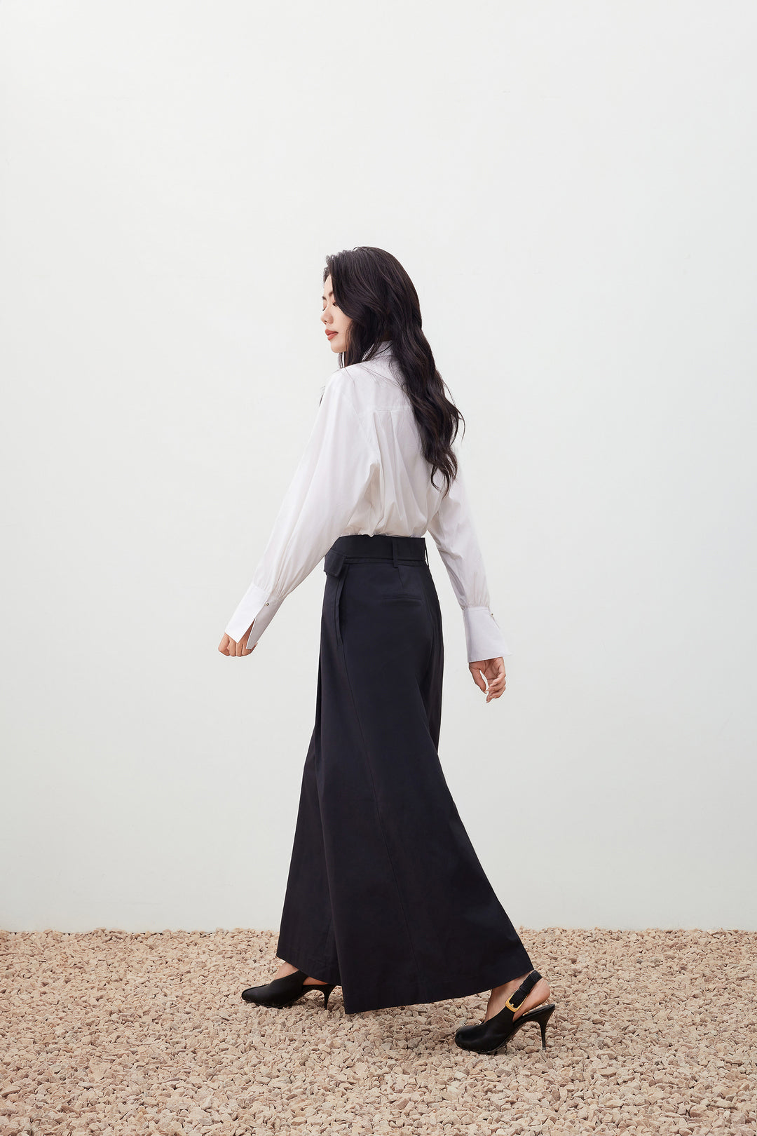 Poplin Tie 翻領休閒恤衫(配領帶)