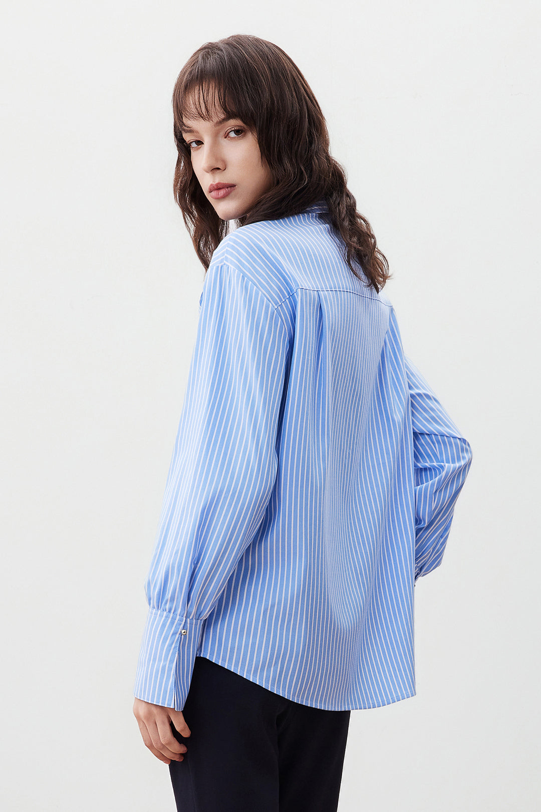 Easy Care 翻領休閒恤衫(配領帶)