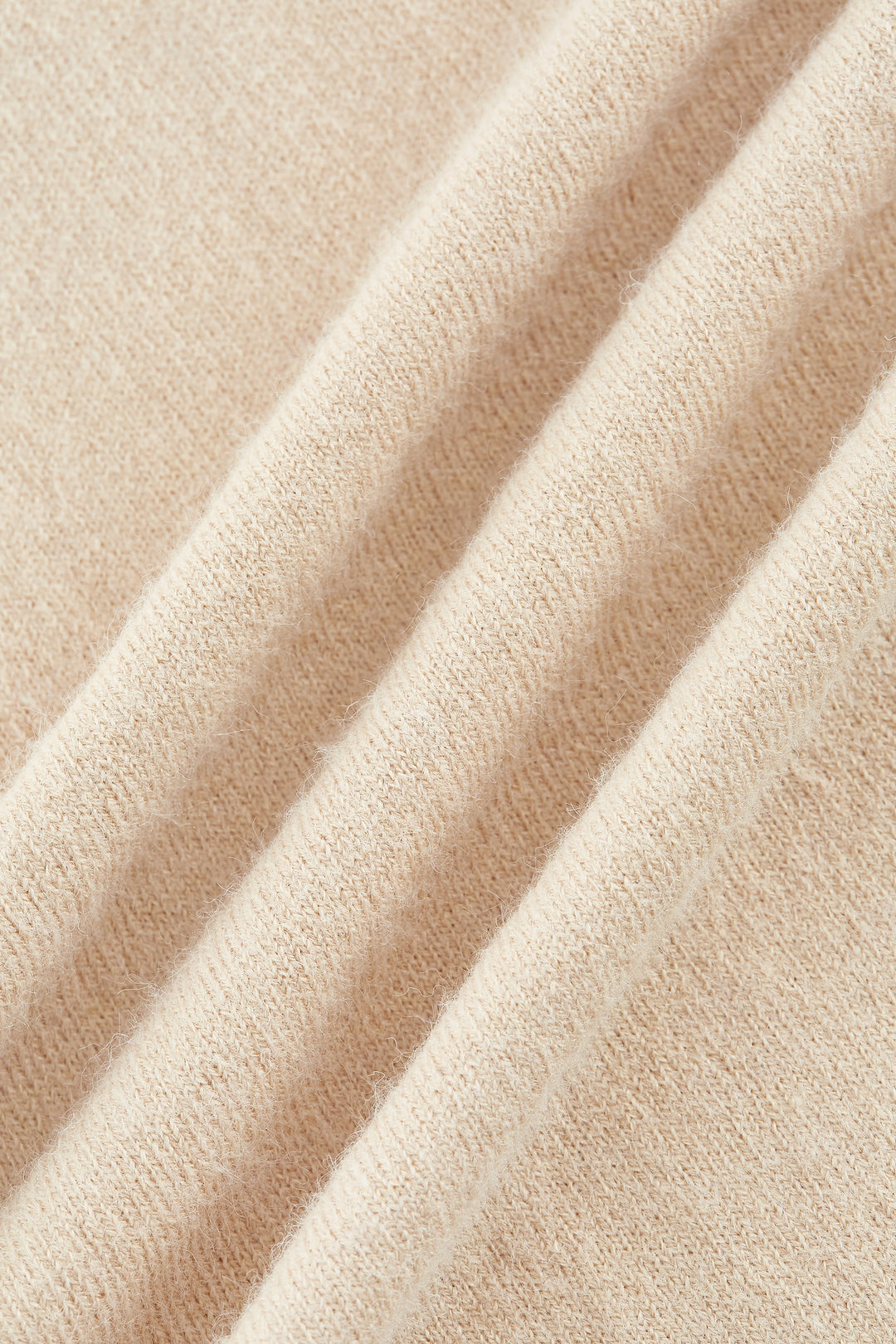 Shirt Neck Long Sleeve Knit Dress