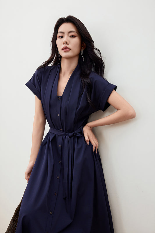 G2000 WOMAN-multi-way-stretch-shirt-neck-dress-56239166-Blue