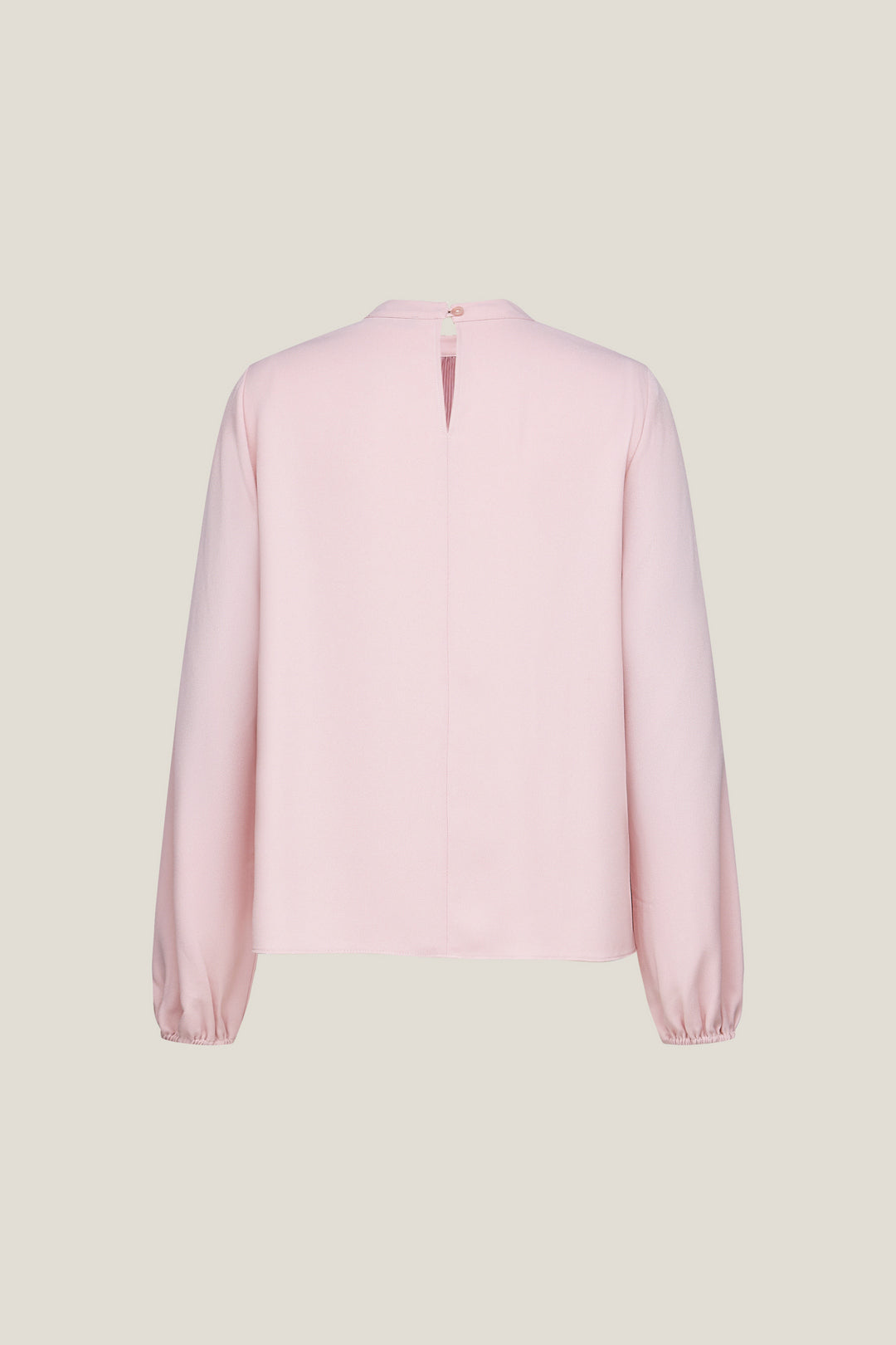 企領泡泡袖襯衫