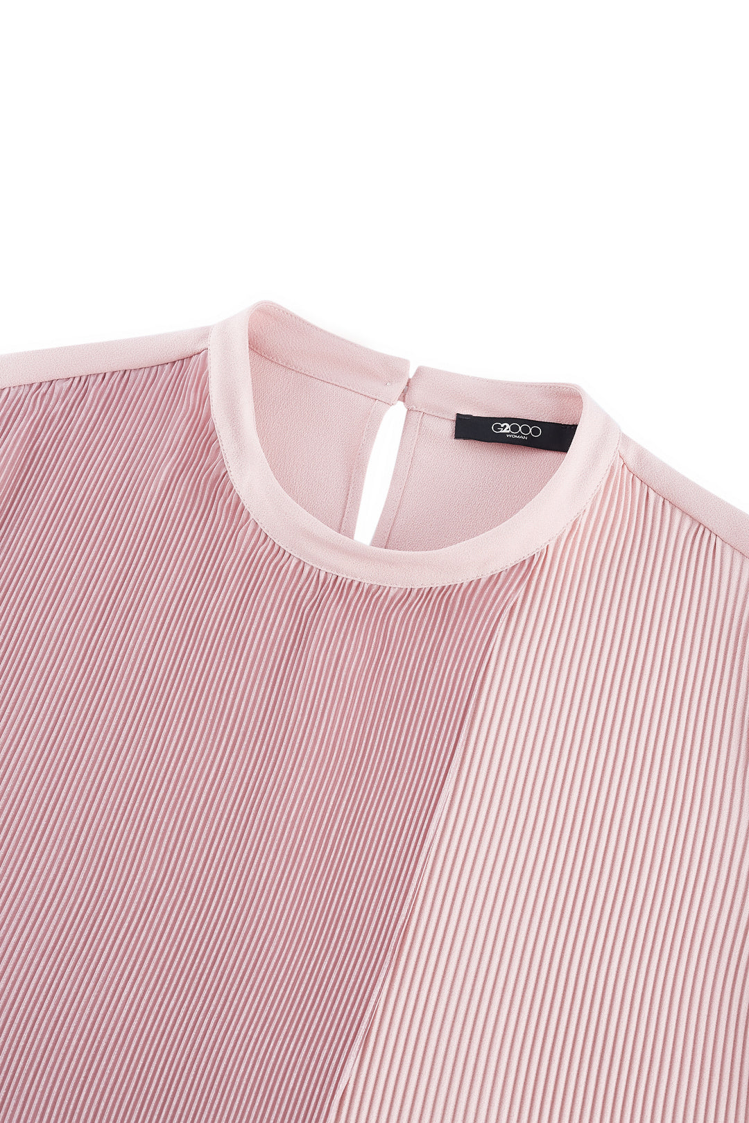 企領泡泡袖襯衫