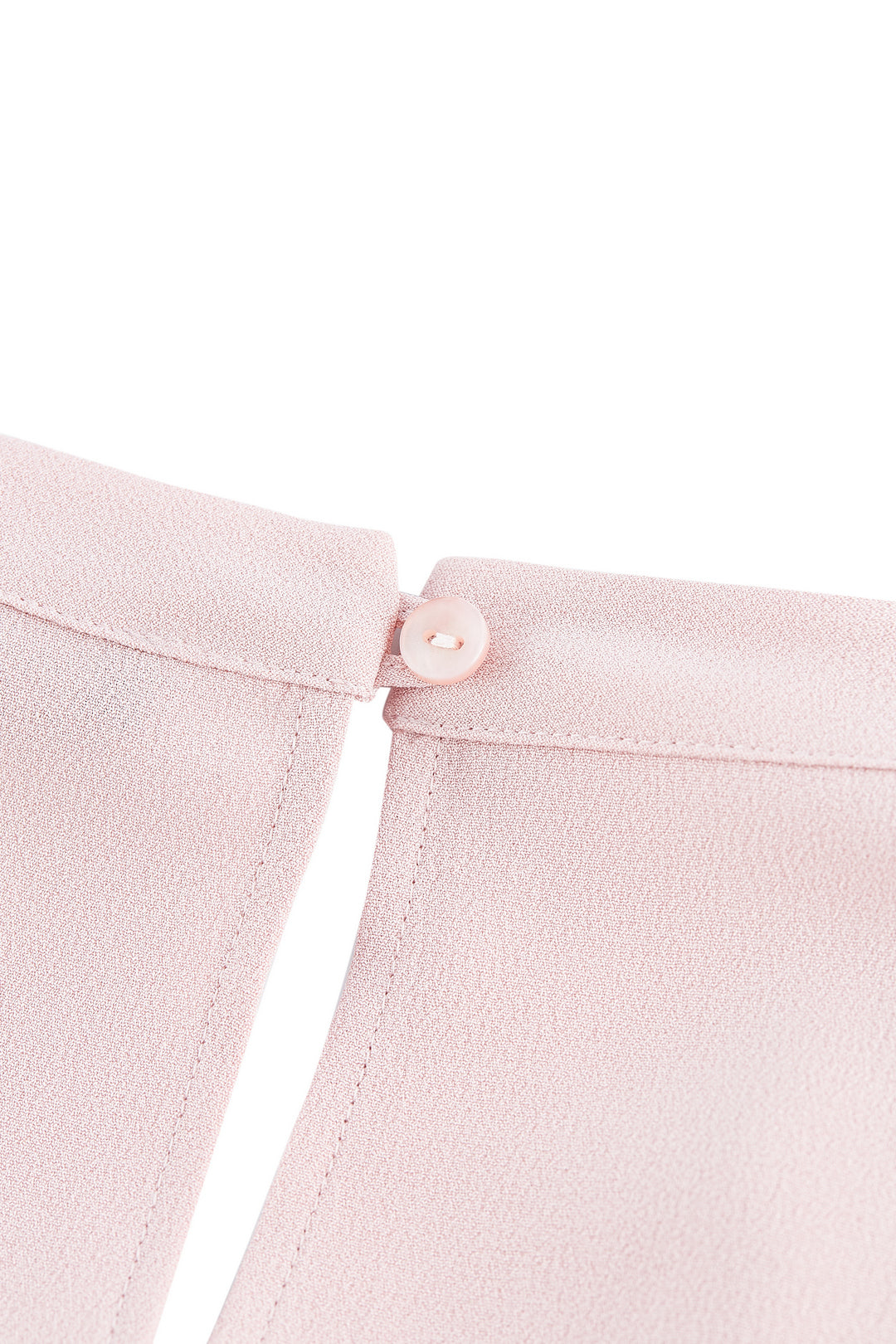 企領泡泡袖襯衫