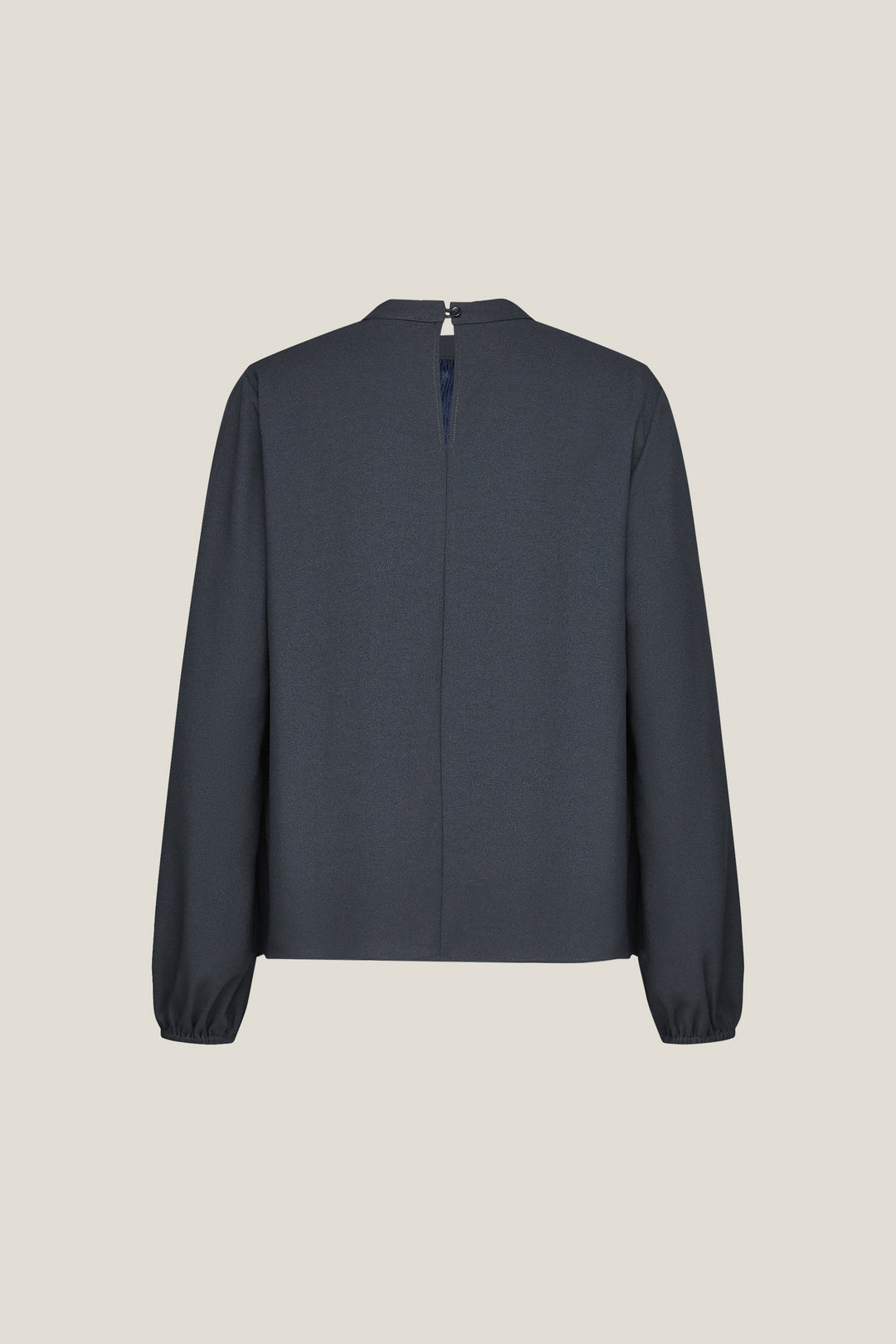 企領泡泡袖襯衫