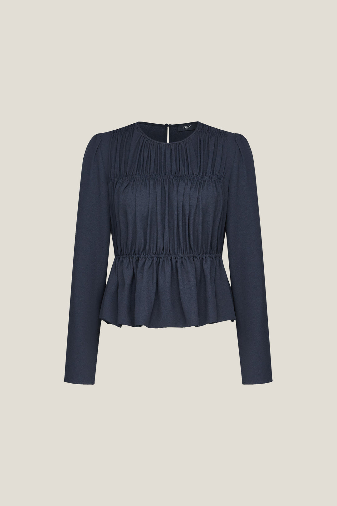 G2000 WOMAN-round-neck-long-sleeve-long-sleeve-blouse-56241050-Blue