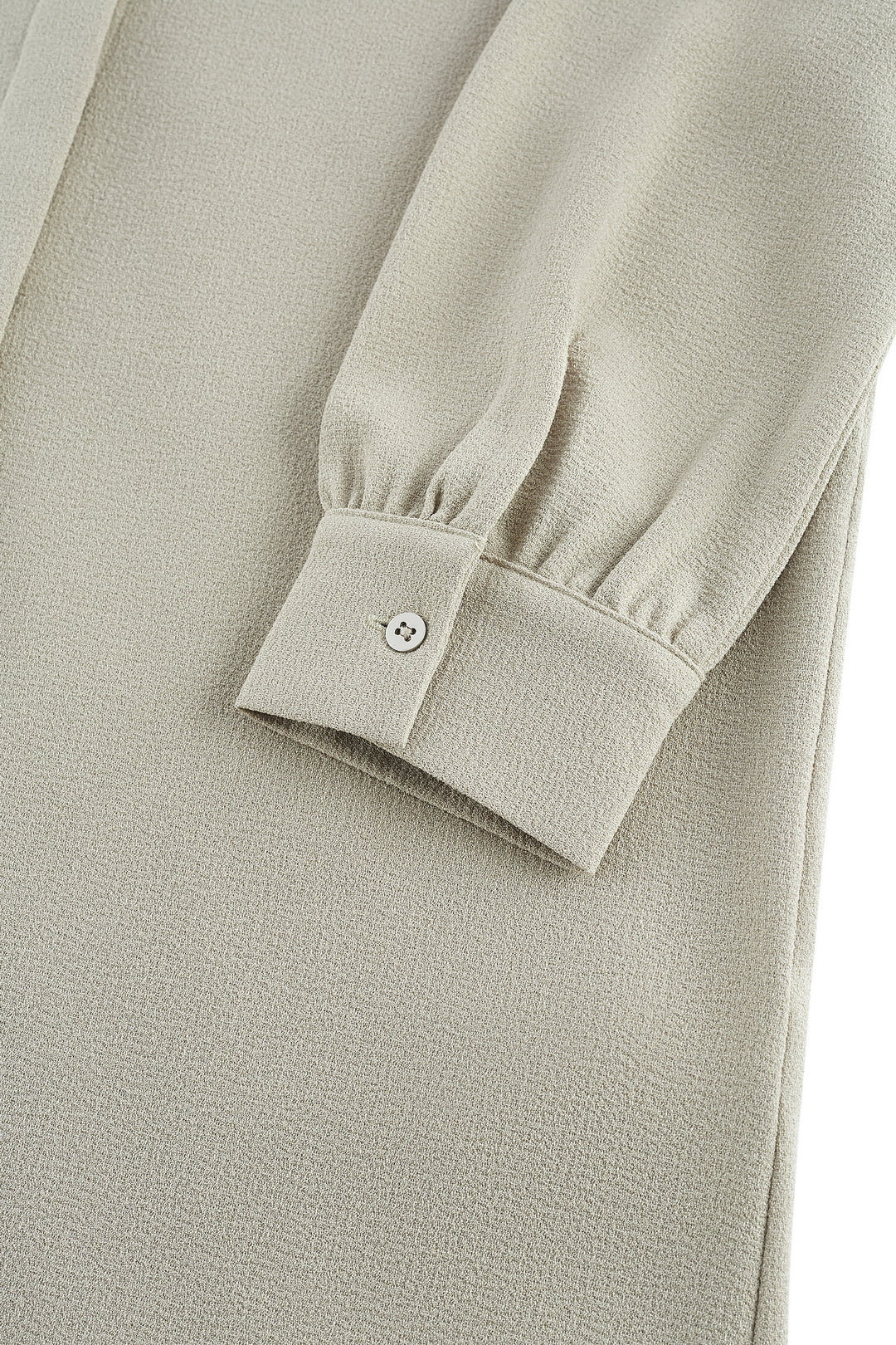 Shirt Neck Long Sleeve Blouse With Detachable Mini Contrast Colour Bows