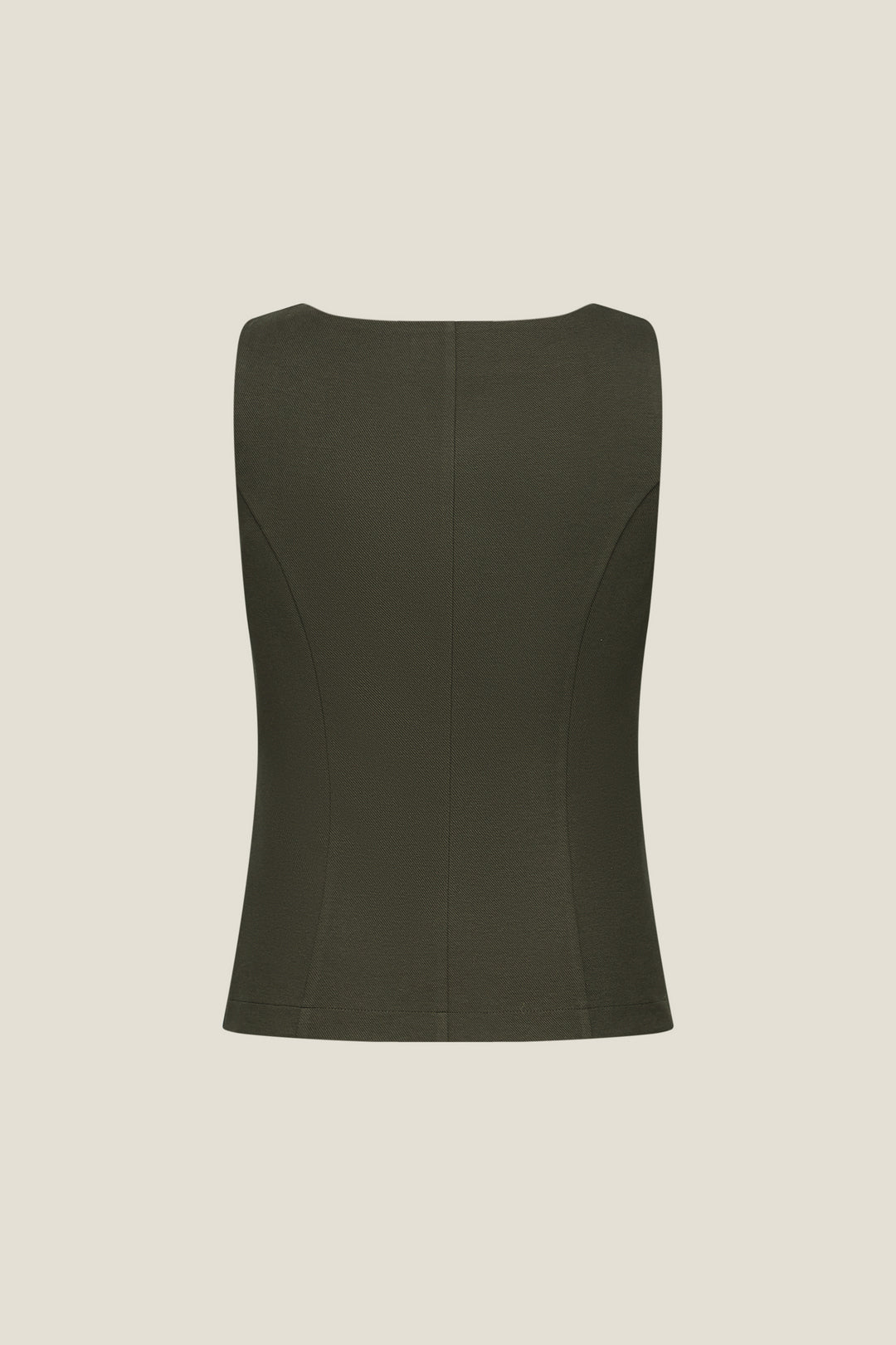 Square Neck Sleeveless Blouse