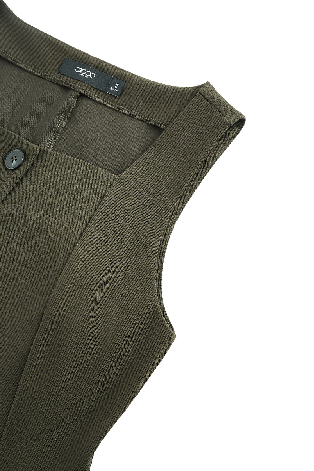 Square Neck Sleeveless Blouse