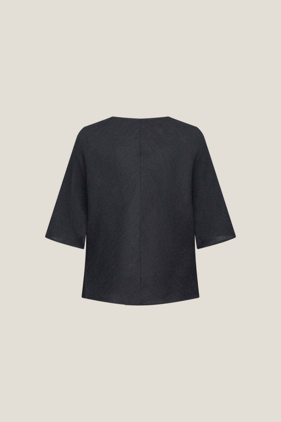 Textured V-Neck Blouse