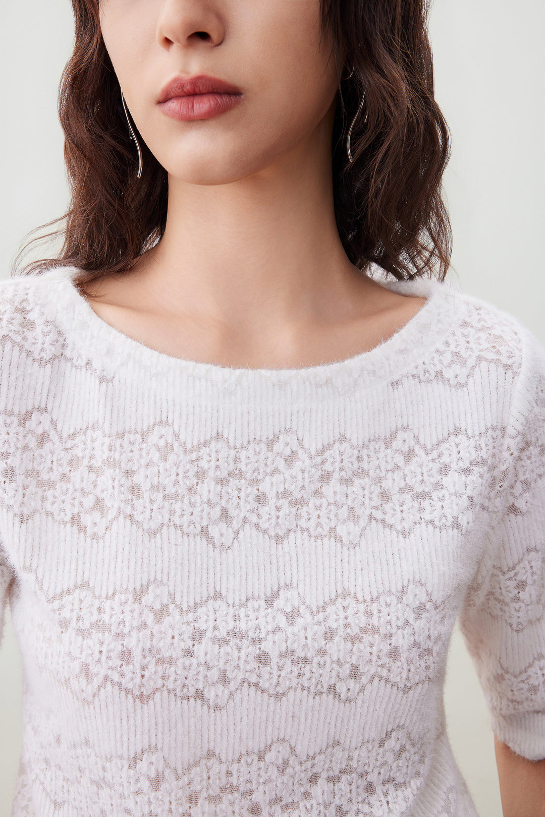 船領中袖切駁衫