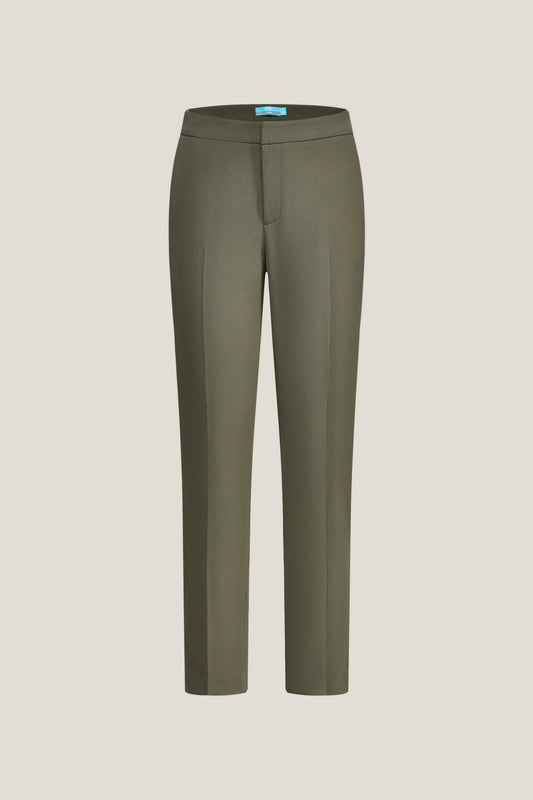 G2000 WOMAN-opaque-suit-pants-56251086-Green