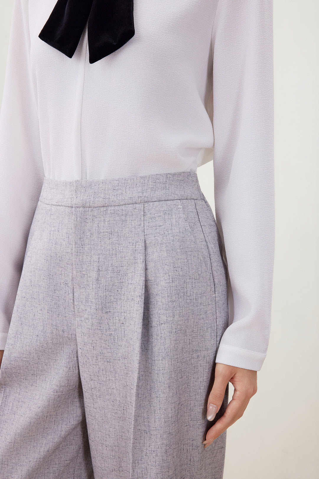 Textured 西裝褲