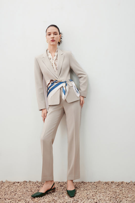 G2000 WOMAN-multi-way-stretch-suit-pants-56251113-Beige