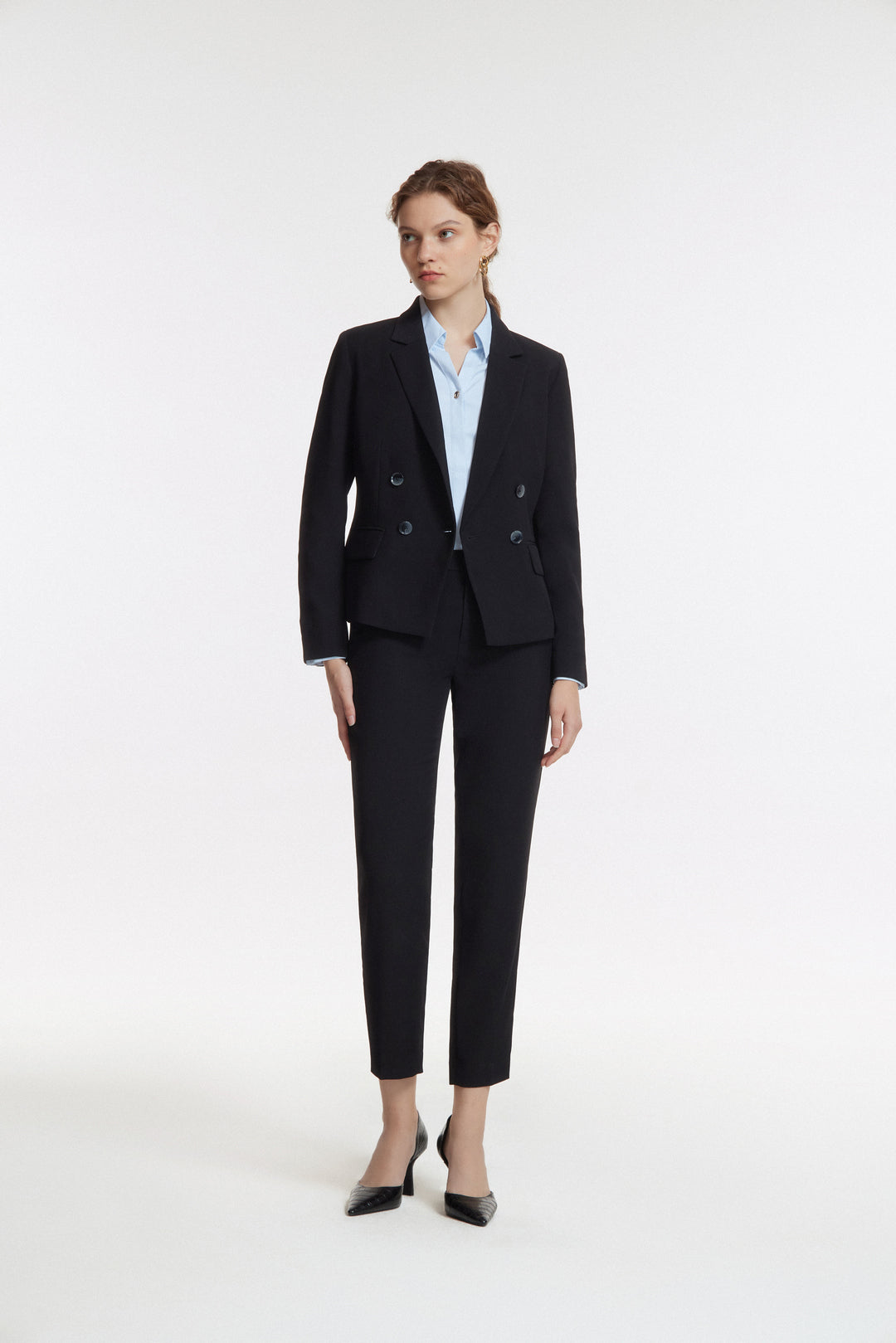 煙管褲型西裝褲