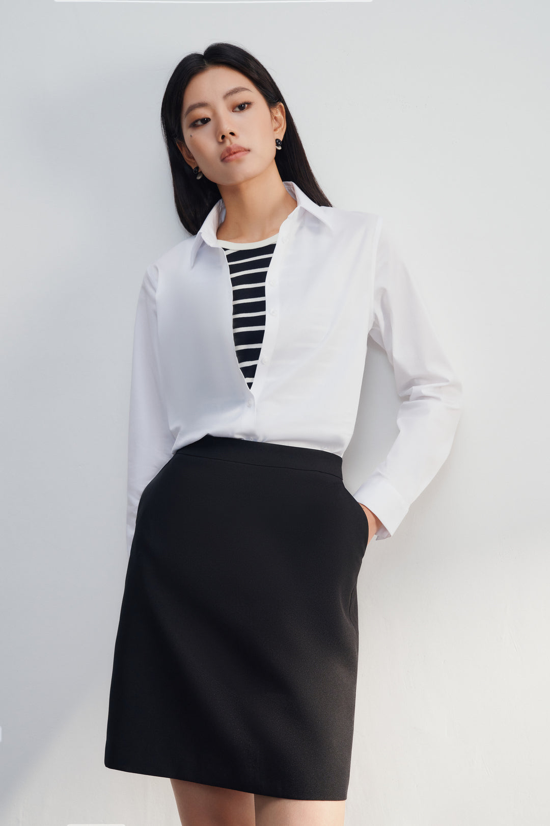 Water Repellent 西裝裙