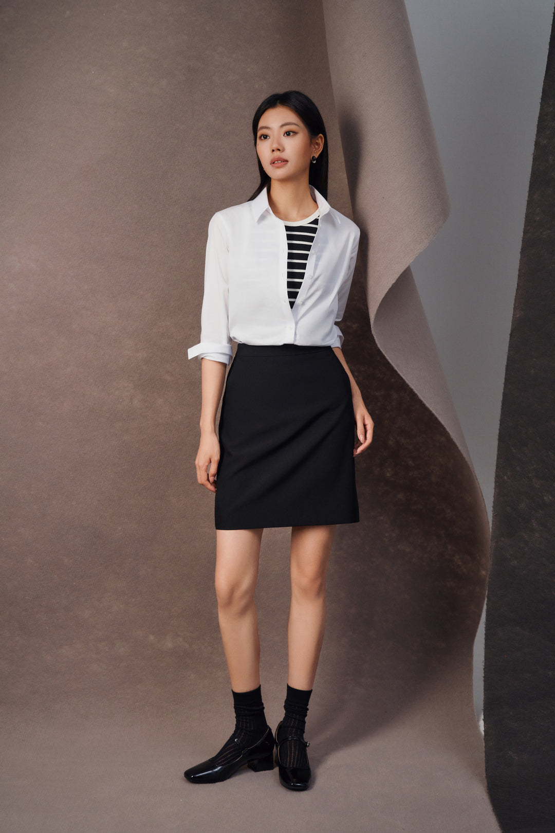 Water Repellent 西裝裙