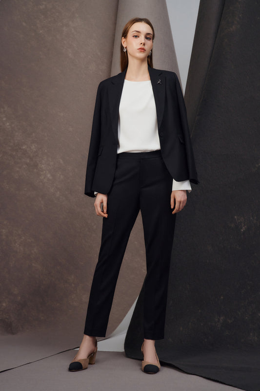 煙管褲型西裝褲