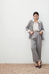G2000 WOMAN-relaxed-straight-leg-suit-pants-56252063-Grey